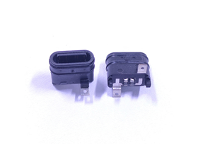 TYPE-C 2P焊線式 防水母座 直立式SMT H7.9 交叉腳